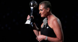 Katie Schumacher-Cawley honored Jimmy V Award for Perseverance at ESPYS for leading Penn State to NCAA title amid cancer battle