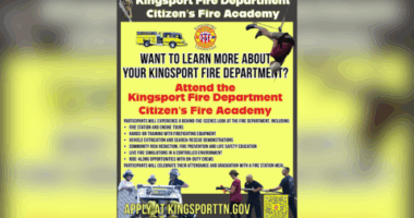 Kingsport Fire Department hosting 2025 Citizens' Fire Academy