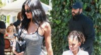 Kylie Jenner and family step out for grandmother MJ's 91st birthday