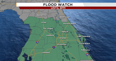 LIVE RADAR: Flood watch in effect for parts of Central Florida