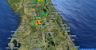 LIVE RADAR: Severe thunderstorm warning in effect for parts of Central Florida