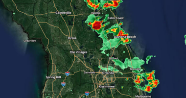 LIVE RADAR: Strong storms moving through Central Florida; severe thunderstorm warning in effect