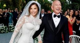 Lauren Sanchez's wedding dress is 'STOLEN' days after tying the knot