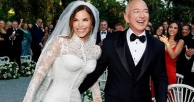 Lauren Sanchez's wedding dress is 'STOLEN' days after tying the knot