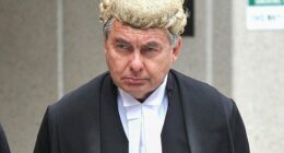 BRISBANE, AUSTRALIA - JULY 26:  Walter Sofronoff QC is seen leaving the Commonwealth Law Courts for the Gerard Bayden-Clay appeal on July 26, 2016 in Brisbane, Australia. The Full Bench of the High Court will hear an appeal from Queensland's DPP to the state's Court of Appeal decision to downgrade Gerard Baden-Clay's murder conviction to manslaughter. He was convicted of killing his wife Allison Baden-Clay.  (Photo by Bradley Kanaris/Fairfax Media) *** Local Caption *** Walter Sofronoff QC; Walt