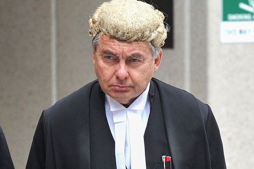 BRISBANE, AUSTRALIA - JULY 26:  Walter Sofronoff QC is seen leaving the Commonwealth Law Courts for the Gerard Bayden-Clay appeal on July 26, 2016 in Brisbane, Australia. The Full Bench of the High Court will hear an appeal from Queensland's DPP to the state's Court of Appeal decision to downgrade Gerard Baden-Clay's murder conviction to manslaughter. He was convicted of killing his wife Allison Baden-Clay.  (Photo by Bradley Kanaris/Fairfax Media) *** Local Caption *** Walter Sofronoff QC; Walt