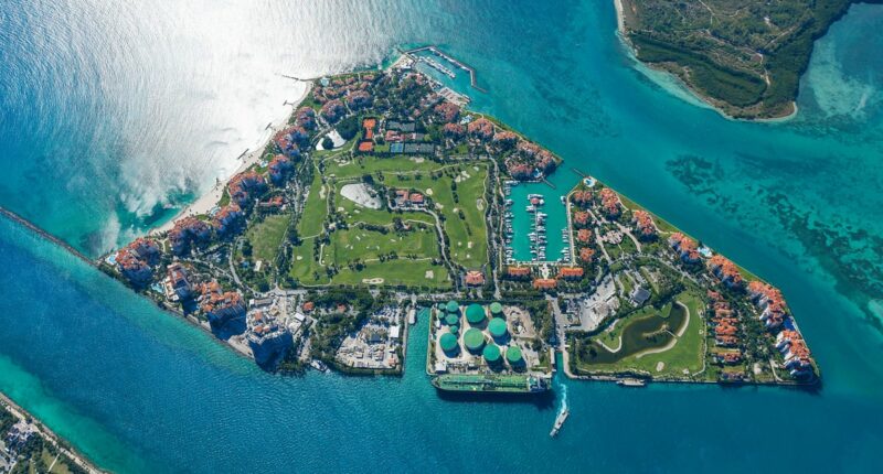 Life on 'tyrannical' millionaires' island
