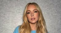 Lindsay Lohan looks flawless as she joins Freaky Friday co-stars