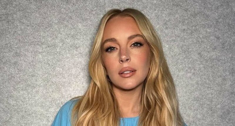 Lindsay Lohan looks flawless as she joins Freaky Friday co-stars