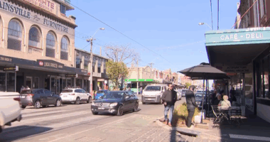 High Street in Melbourne.