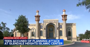Lombard teen boy accused of plotting explosion, act of terror at Glendale Heights Islamic Education Center on Goodrich Avenue: FBI
