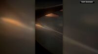 Los Angeles airport: Flames from engine cause flight to declare emergency and return to LAX