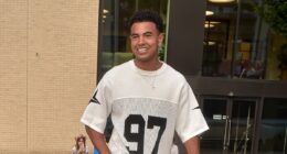 Love Island's Harrison Solomon makes first public outing since exit