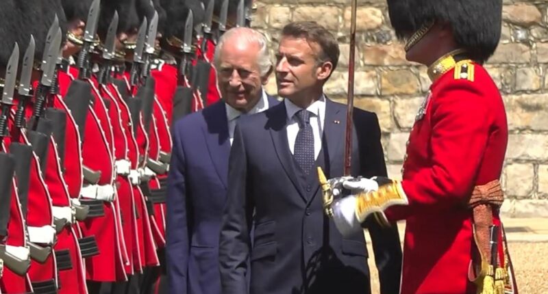 Macron under fire for breaching royal protocol