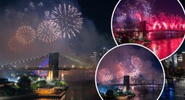 Macy's Fourth of July fireworks light up NYC sky