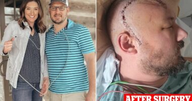 Man, 38, diagnosed with deadly brain cancer reveals symptoms