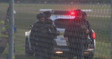Emergency services, including Star Group officers and the Metropolitan Fire Service (MFS), were dispatched to the scene, however the suspect got away.