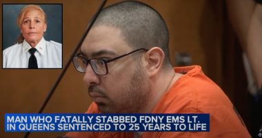 Man who stabbed on-duty EMS worker to death learns his fate