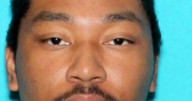 Mugshot of a suspected shooter.