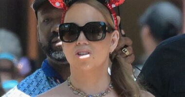 Mariah Carey, 56, continues to show off her jaw-dropping weight loss