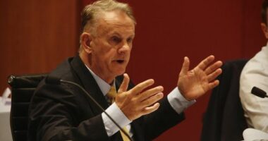 Mark Latham in NSW parliament.