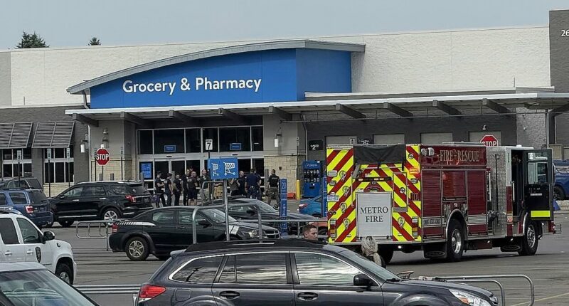 Mass stabbing suspect tackled to the ground by citizens at MI Walmart