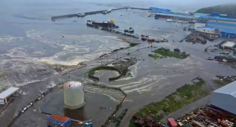 Massive earthquake off Russia’s east coast is one of the most powerful ever recorded