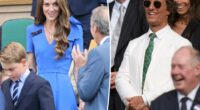 Matthew McConaughey praised for sweet gesture upon Prince William and Kate Middleton's Wimbledon arrival