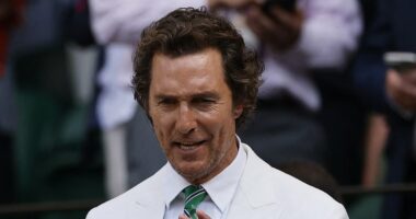 Matthew McConaughey's sweet gesture to the Royal Family at Wimbledon