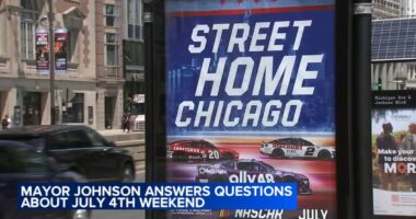 Mayor Brandon Johnson discusses 4th of July violence, future of NASCAR Chicago