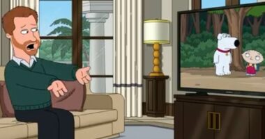 Meghan Markle and Prince Harry are mocked by Family Guy