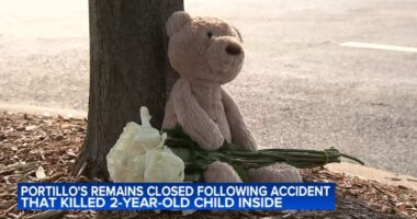 Memorial grows after toddler killed, 13 injured in crash at Oswego Portillo's at 2810 Route 34