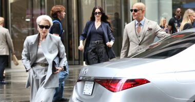 Meryl Streep and Anne Hathaway film  blocks away from shooting