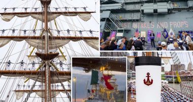 Mexican navy ship that slammed into Brooklyn Bridge may return to New York next year