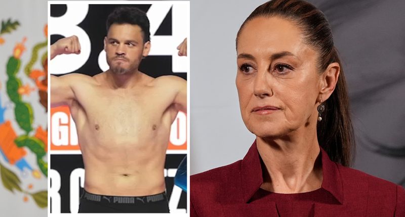 Mexico President Sheinbaum hopes deported boxer Chávez Jr. will serve time in Mexico