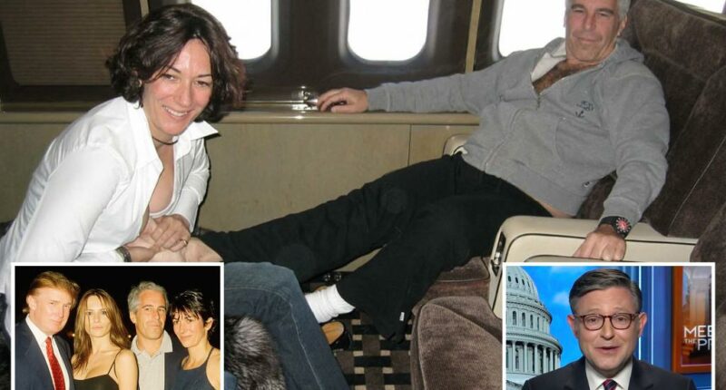 Mike Johnson backs Ghislaine Maxwell speaking on Epstein