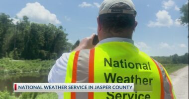 National Weather Service surveys Jasper Co. storm damage