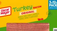 Nearly 368,000 pounds of Oscar Mayer turkey bacon recalled over possible listeria contamination
