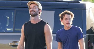 Nepo baby sons of Hollywood royalty spotted bonding in LA