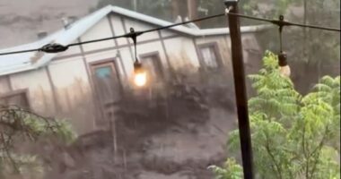 New Mexico flooding leaves 3 dead as fast-moving water sweeps through mountain resort town