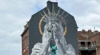 New mural in France shows Statue of Liberty covering eyes in swipe at Trump