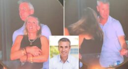New video of moment Astronomer CEO Andy Byron is busted cuddling HR chief 'mistress' on Coldplay kiss cam