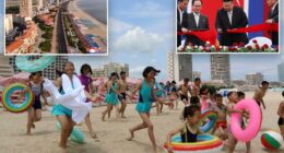 North Korea bans foreign tourists to newly opened beach resort