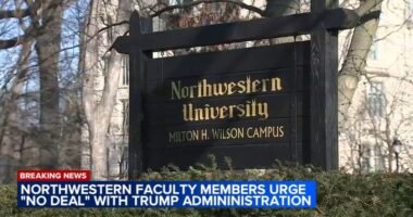 Northwestern funding freeze: Northwestern University faculty members urge 'no deal' with Donald Trump administration