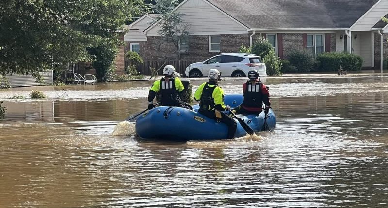 Now millions MORE under flood alerts as storm hits US states