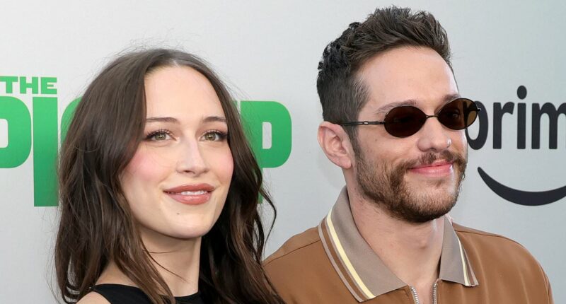 Pete Davidson and Elsie Hewitt seen for first time since baby news
