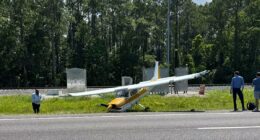 Plane crash-lands near St. Augustine airport