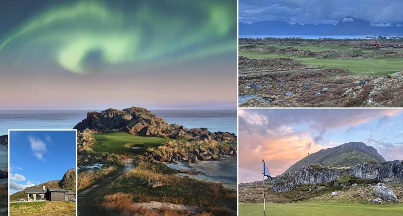 Play golf where there is 24 hours of sunlight in one of the most breathtaking locations in the world... Lofoten Links has to be on your golfing bucket list