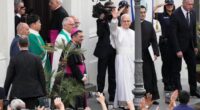 Pope Leo XIV celebrates Mass in parish church with special ties to his Augustinian order