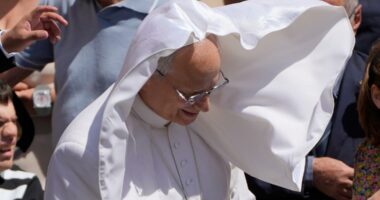 Pope Leo celebrates 56th anniversary of moon landing